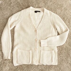360 Sweater cream cardigan